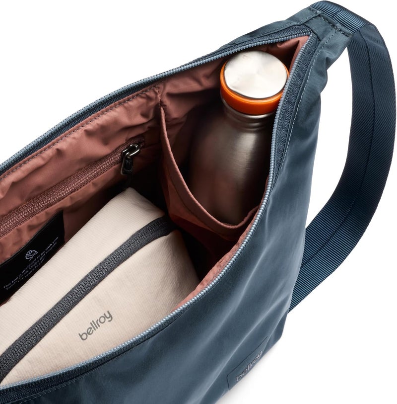 BELLROY Laneway Crescent Bag (everyday 7 liter minimalist shoulder bag with plenty of pockets and adjustable strap) - BlueSteel - Image 3